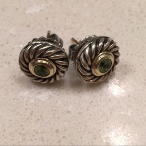 David Yurman Citrine Cookie Earrings